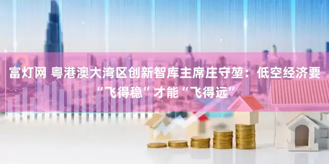 富灯网 粤港澳大湾区创新智库主席庄守堃：低空经济要“飞得稳”才能“飞得远”