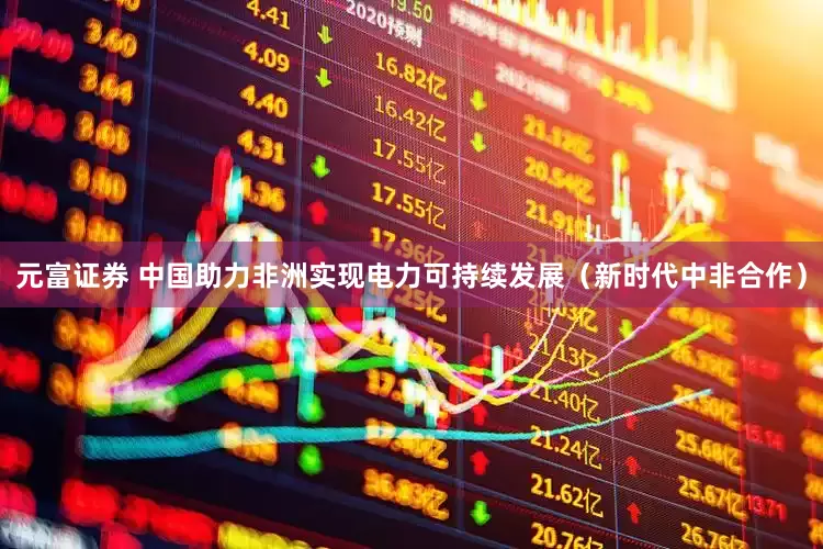 元富证券 中国助力非洲实现电力可持续发展（新时代中非合作）